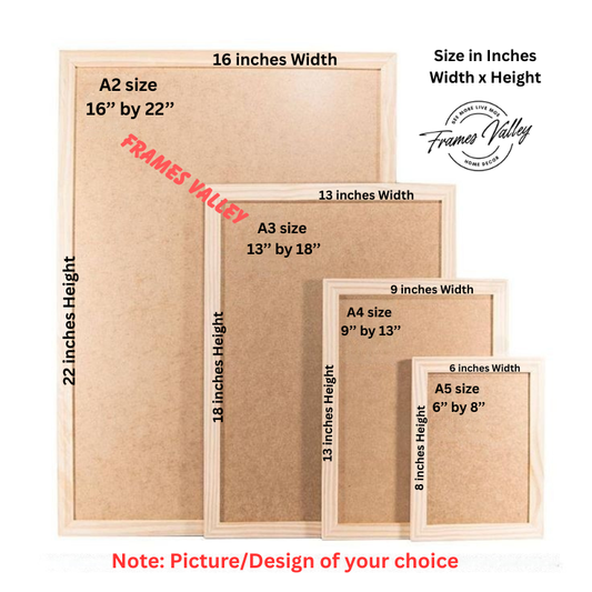 Islamic Calligraphy Wall Frame Set of 5 Minimalist Designs